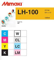 Mimaki LH-100 UV curable ink 250ml bottle - Clear (MPN: LH100-CL-B2)