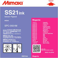 Mimaki SS21 Solvent Ink 440 ml MAGENTA (MPN: SPC-0501M)