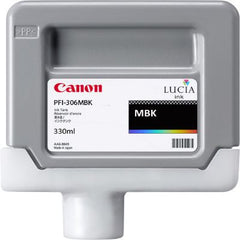 Canon 330mL Matte Black Ink Tank Cartridge - PFI-306MBK (MPN: PFI-306MBK)