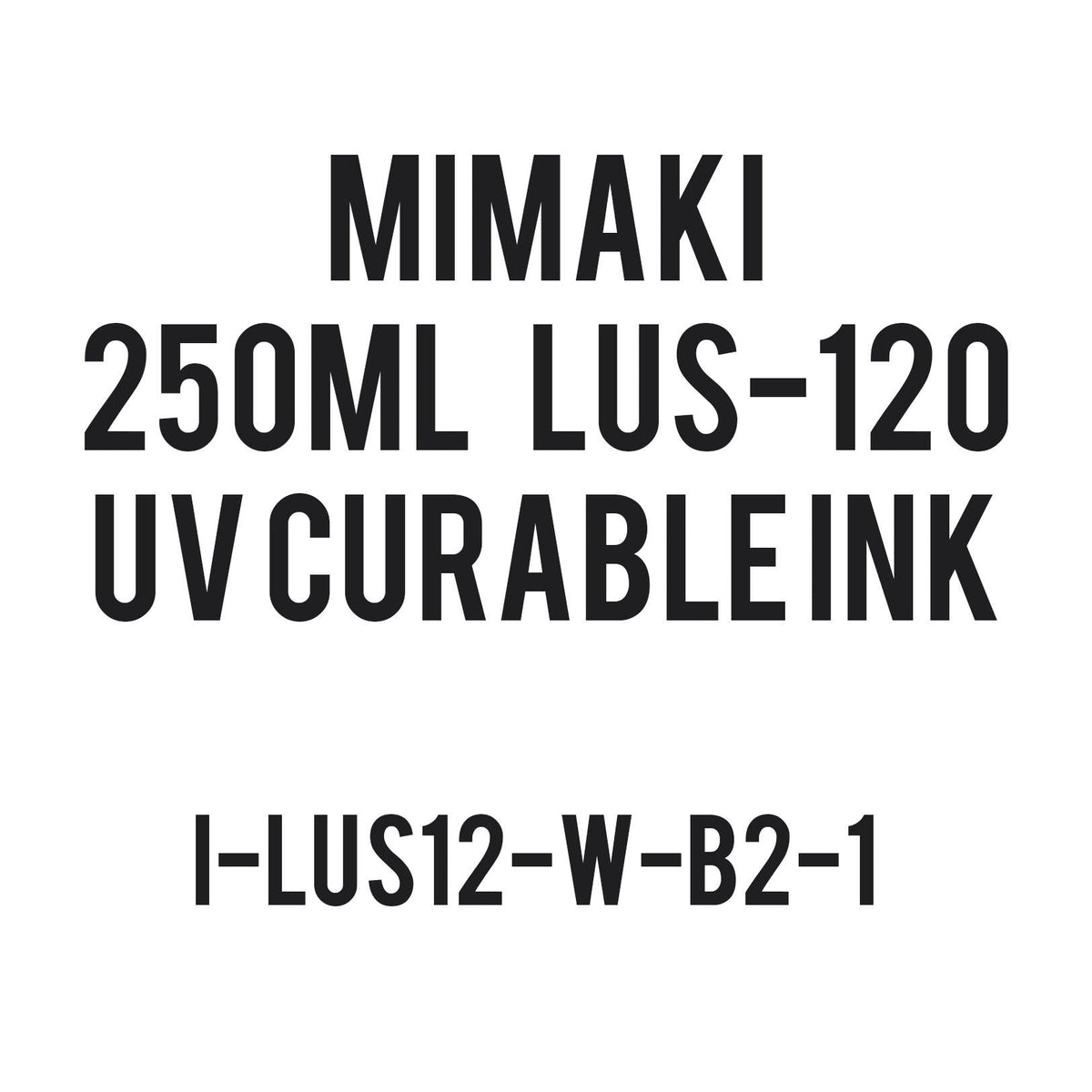 LUS-120 ink 250cc bottle (LUS12, 1wk ship delay) — BayInkjet