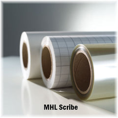 Drytac MHL Scribe 3.0 mil Economical dry erase film for use with black markers. Activation temperature 210-230&deg;F/99-110&deg;C