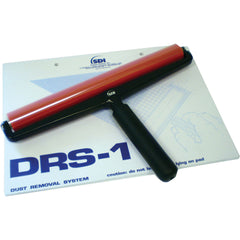 Drytac DRS Roller and PCR Pad. DRS 12 inch red roller for rigid substrates. DRS roller cleaning pad ordered separately (MPN: ACC9050)
