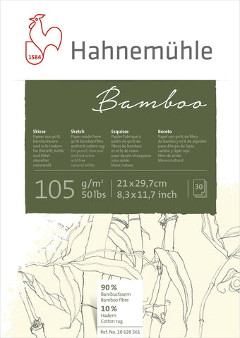 Hahnemuhle Bamboo Sketch Book, 105gsm