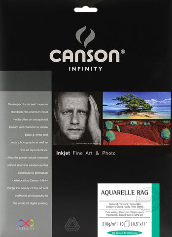 Canson Aquarelle Rag - 310gsm