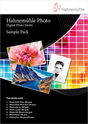 Hahnemuhle Photo Sample Pack (MPN: 10640888)