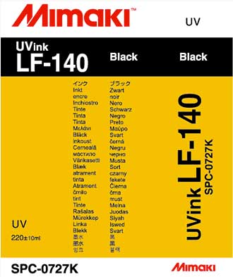 Mimaki LF-140 Black  Flexible Ink 220ml (MPN: SPC-0727K)