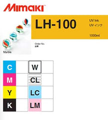 Mimaki LH-100 UV curable ink 1L bottle Clear (MPN: LH100-CL-BA)