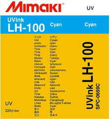 Mimaki LH-100 UV Ink Cyan  220ml (MPN: SPC-0659C)