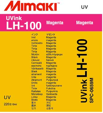 Mimaki LH-100 UV Ink Magenta  220ml (MPN: SPC-0659M)