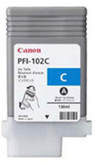 Canon 130mL Cyan Ink Tank Cartridge - PFI-102C (MPN: 0896B001AA)