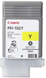 Canon PFI-102Y Ink Tank Cartridge