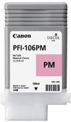 Canon 130mL Photo Magenta Ink Tank Cartridge - PFI-106PM (MPN: 6626B001AA)