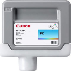 Canon 330mL Cyan Ink Tank Cartridge - PFI-301PC (MPN: PFI-301PC)