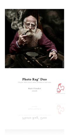 Hahnemuhle Photo Rag® Duo 276gsm - Sheets