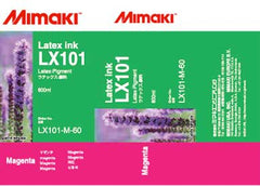 Mimaki LX-101 Latex Magenta ink 600ml (MPN: LX101-M-60)