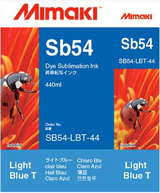 Mimaki Sb54 Light Blue ink 440ml (MPN: SB54-LBT-44-1)